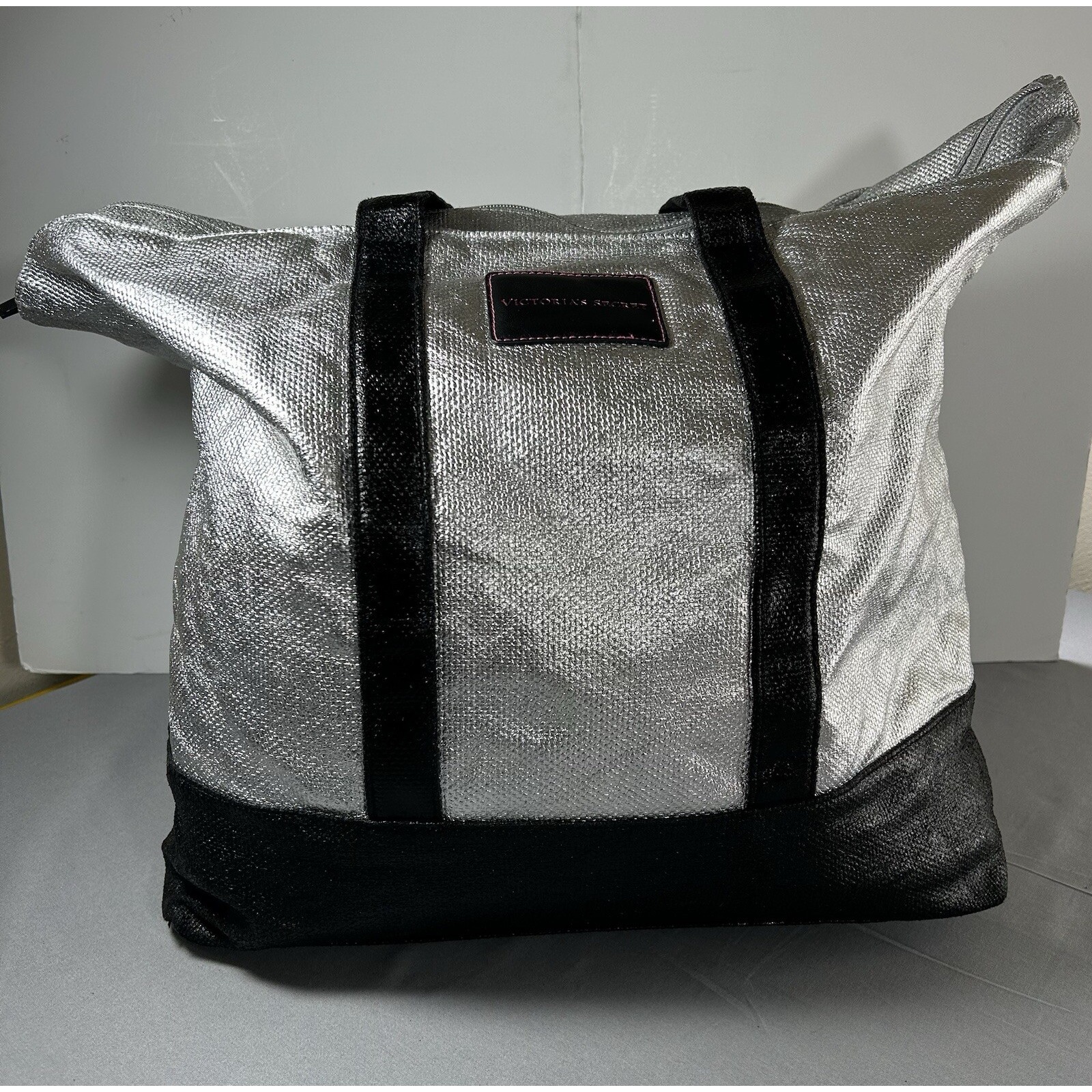 Victoria's Secret Large Weekender Bag H 15 3/4" X L 16 1/2" X W 6 3/4"